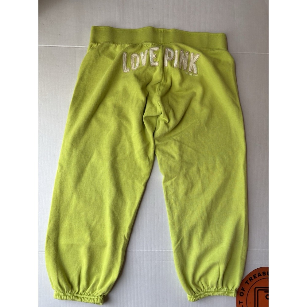 VTG Victorias Secret Love Pink My Favorite Sweats Joggers Women's Large Y2K 90s - Picture 5 of 8